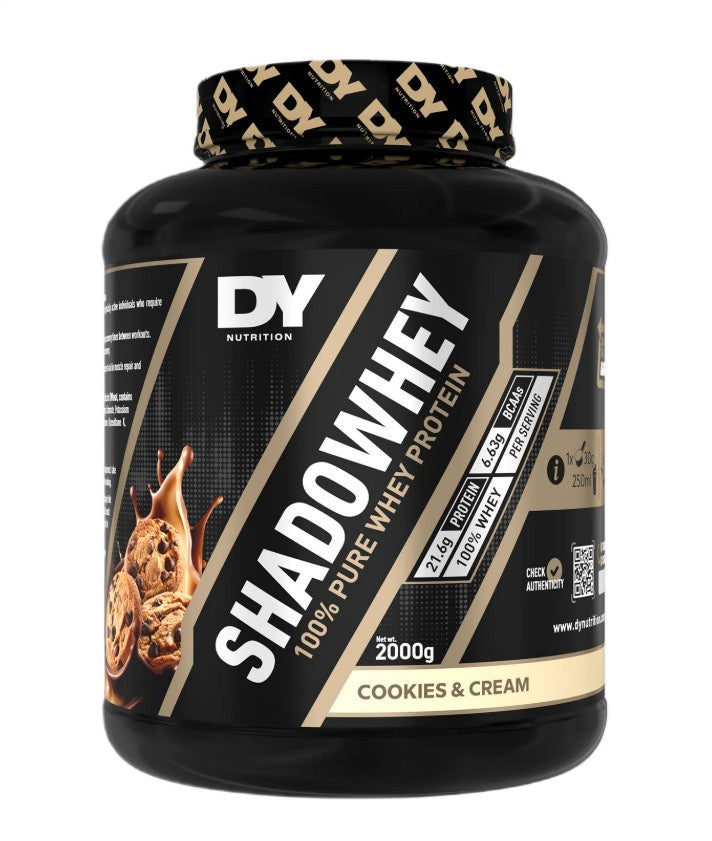 Dorian Yates ShadoWhey 100% puhas vadakuvalk, küpsis ja koor – 2000 g
