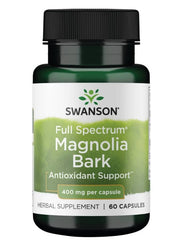 Swanson Full Spectrum Magnolia Bark, 400 mg – 60 kapslit