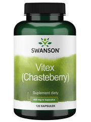Swanson Vitex (munkpipar), 400 mg – 120 kapslit