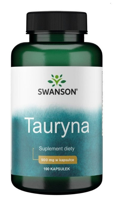Swanson tauriin, 500 mg – 100 kapslit