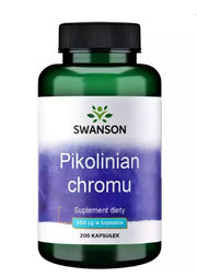 Swanson Chromium Picolinate, 200 mcg – 200 kapslit