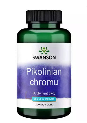 Swanson Chromium Picolinate, 200 mcg – 200 kapslit