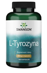 Swanson L – türosiin, 500 mg – 100 kapslit