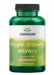 Swanson aktiivsüsi, 260 mg – 120 kapslit