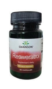 Swansoni resveratrool, 100 mg – 30 kapslit