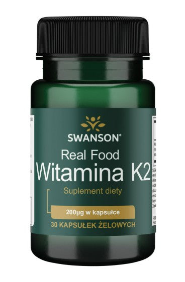 Swanson Vitamiin K2, 200 mcg – 30 geeli