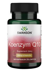 Swansoni koensüüm Q10, 100 mg – 100 kapslit