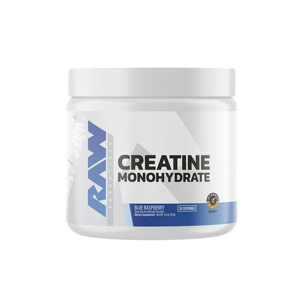 Raw Nutrition kreatiinmonohüdraat, mustika-vaarikamaitseline – 213 g