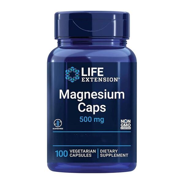 Life Extension Magneesiumkapslid, eluea pikendamine, 500 mg – 100 kapslit