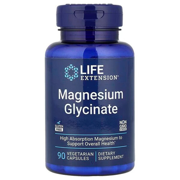 Life Extension magneesiumglütsinaat, 105 mg – 90 kapslit