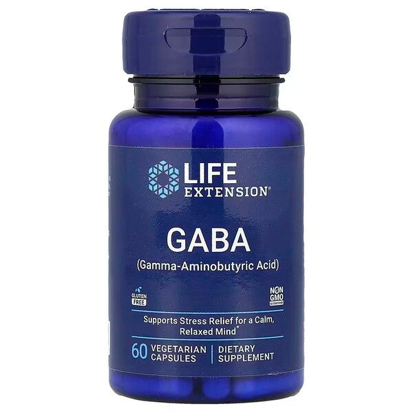 Life Extension Gaba 60 – 60 kapslit