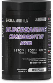 Skill Nutrition glükoosamiin ja kondroitiin MSM – 90 kapslit