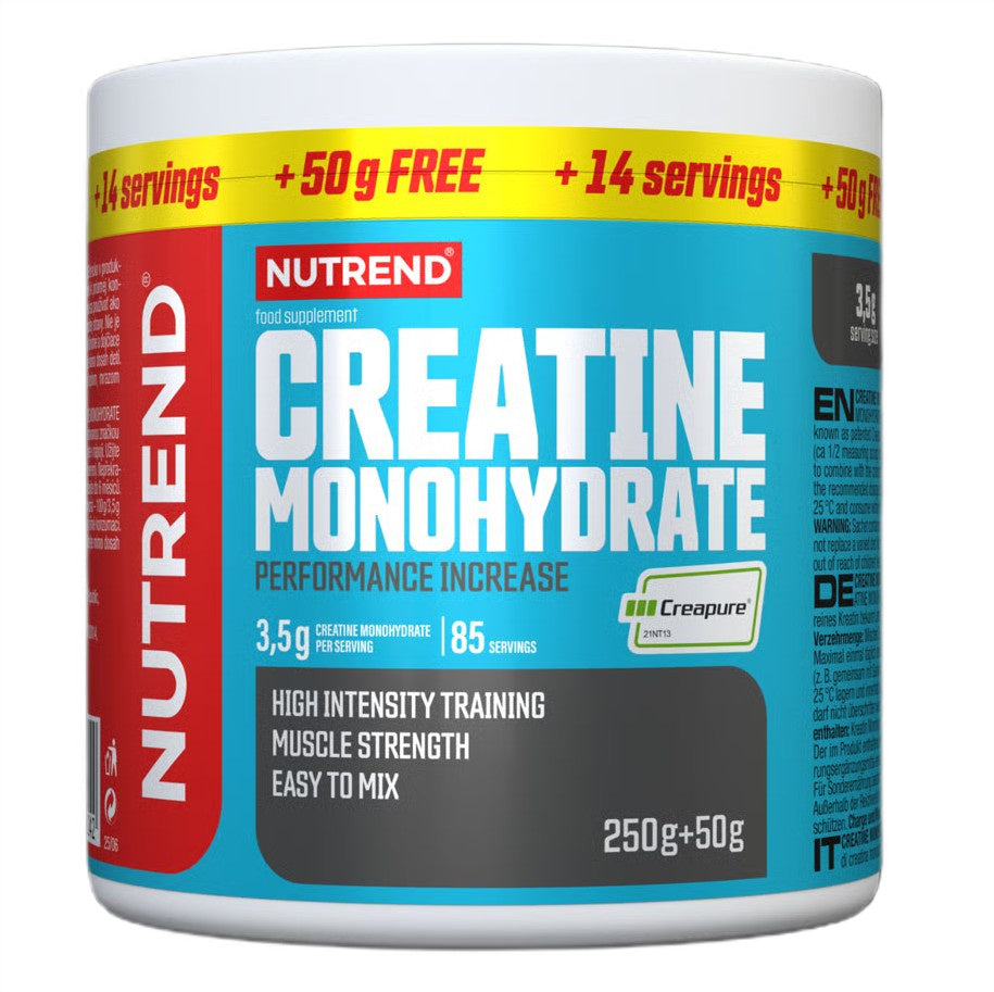 Nutrend kreatiinmonohüdraat, maitsestamata - 300 g