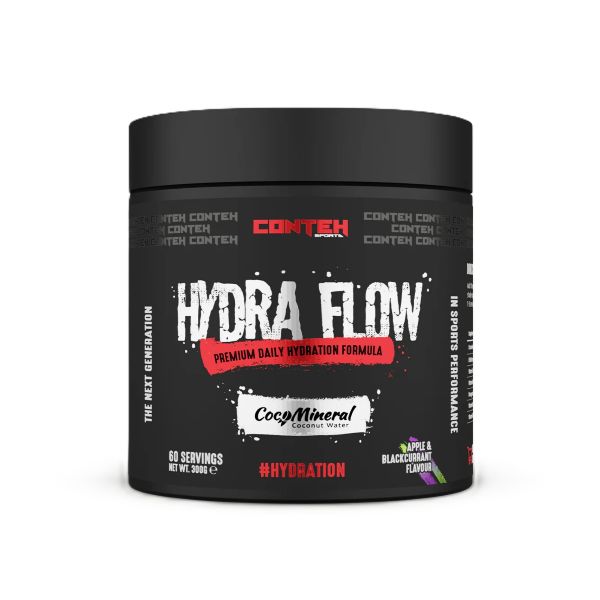 Conteh Sports Hydra Flow, õuna ja musta sõstra maitsega – 300 g