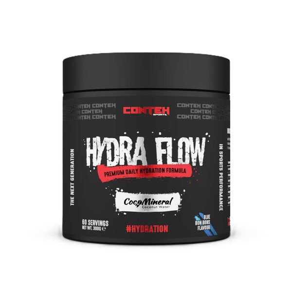 Conteh Sports Hydra Flow, sinine puuviljapunch – 300 g