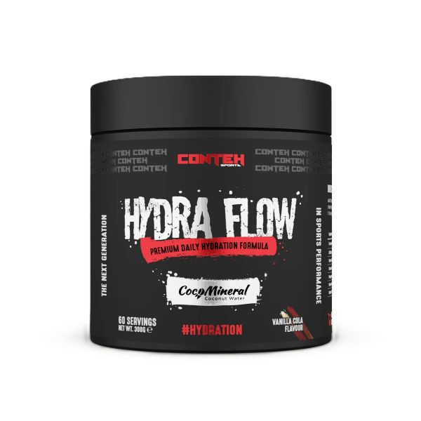 Conteh Sports Hydra Flow, vanillikoola maitse – 300 g