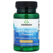 Swanson Suntheanine L-teaniin, 200 mg – 60 kapslit
