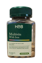 Holland & Barrett multivitamiinid rauaga – 60 tabletti