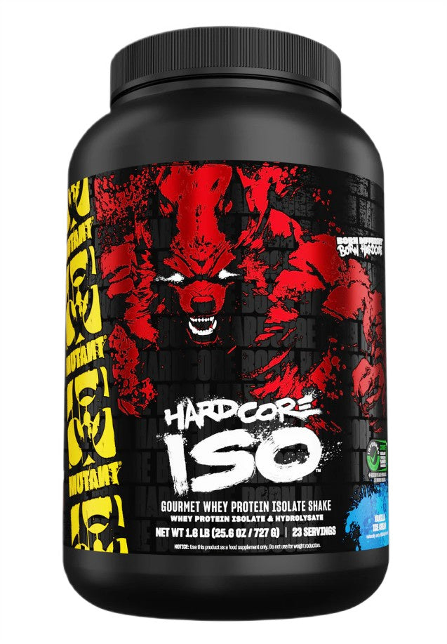 Mutant Hardcore Iso, vanillijäätis - 727 g