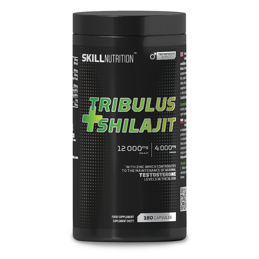 Skill Nutrition Tribulus + Shilajit – 180 kapslit
