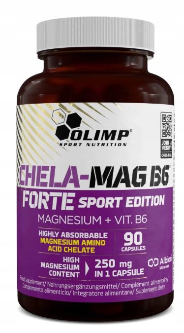 Olimp Nutrition Chela-Mag B6 Forte Sport Edition – 90 kaps