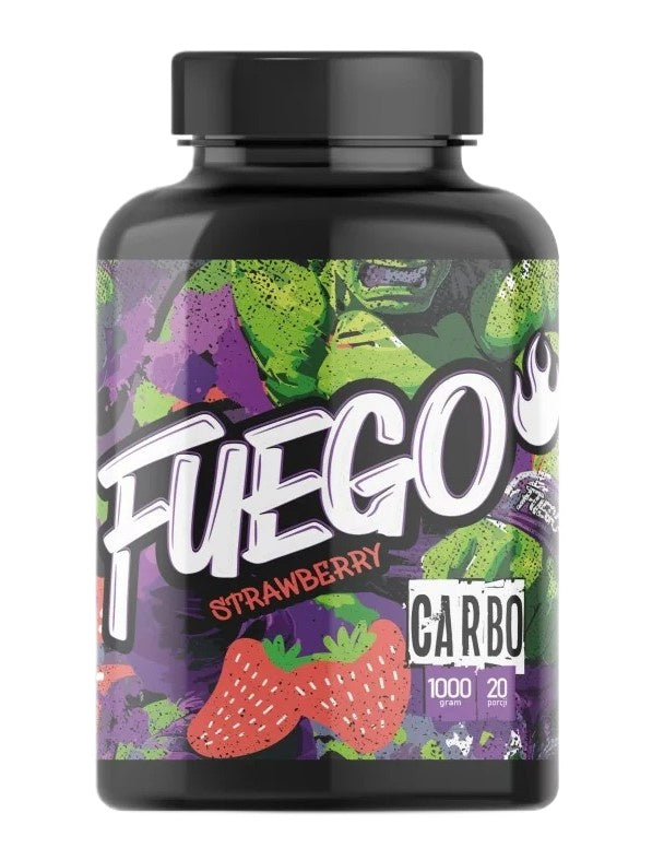 Fuego Carbo maasikamaitseline – 1000 g
