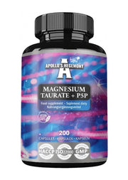 Apollo's Hegemony magneesiumtauraat + P5P – 200 kapslit