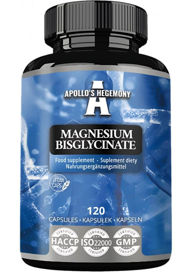 Apollo's Hegemony magneesiumbisglütsinaat – 120 kapslit