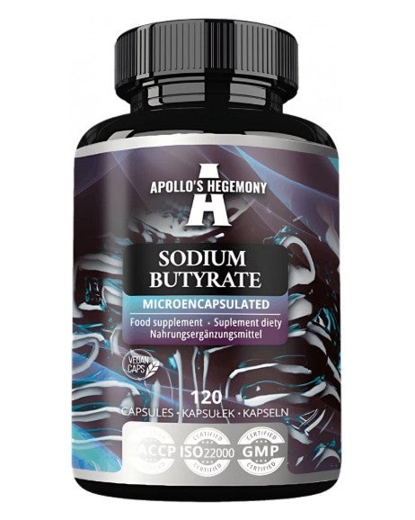 Apollo's Hegemony Sodium Butyrate mikrokapslites – 120 kapslit