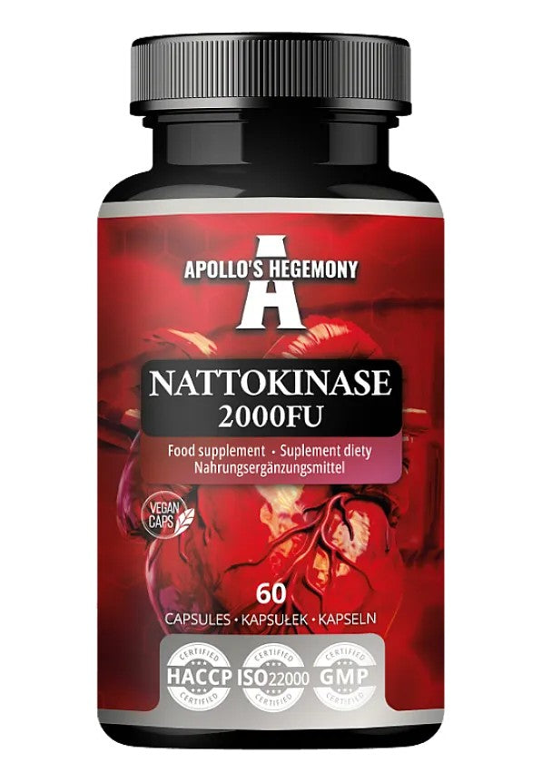Apollo's Hegemony Nattokinase, 2000 FU – 60 kaps.