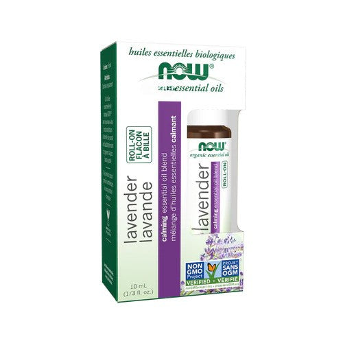 NOW Foods rull-deodorant eeterlikule õlile, lavendel – 10 ml.