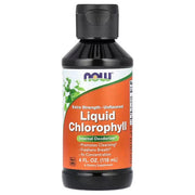 NOW Foods ülitugev vedel klorofüll, maitsetu – 118 ml.