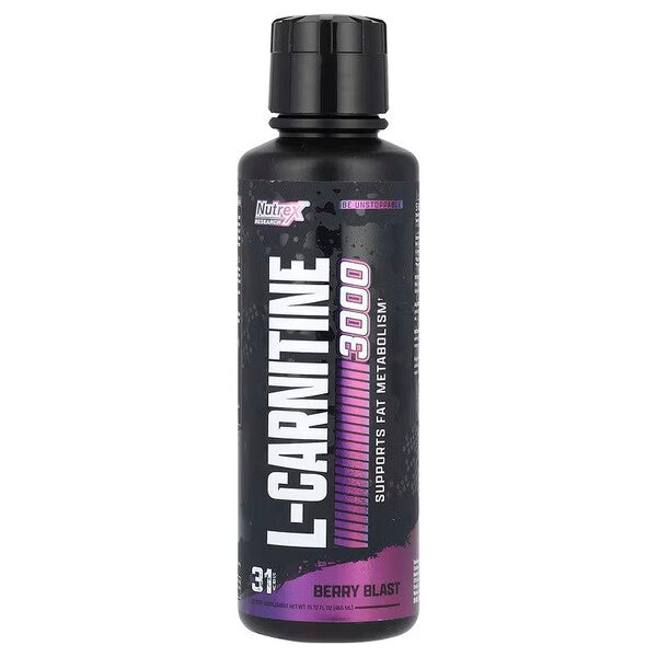 Nutrex vedel karnitiin 3000, marjamaitseline – 465 ml.