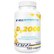 Allnutrition D3-vitamiin 2000, 2000 RÜ – 120 kapslit
