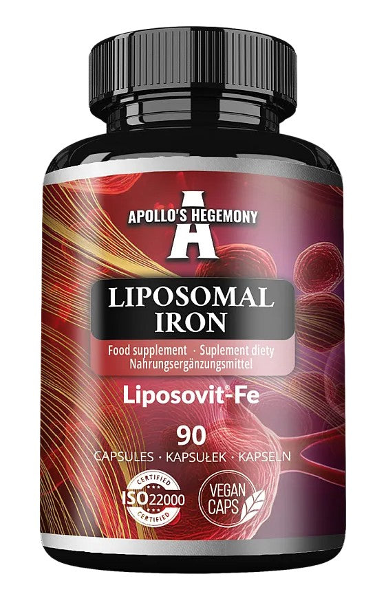 Apollo's Hegemony liposomaalne raud - 90 kapslit
