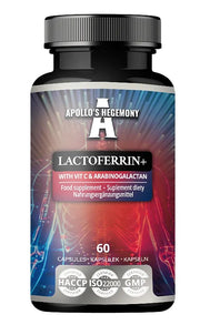Apollo's Hegemony Laktoferriin+ C-vitamiini ja arabinogalaktaaniga – 60 kapslit