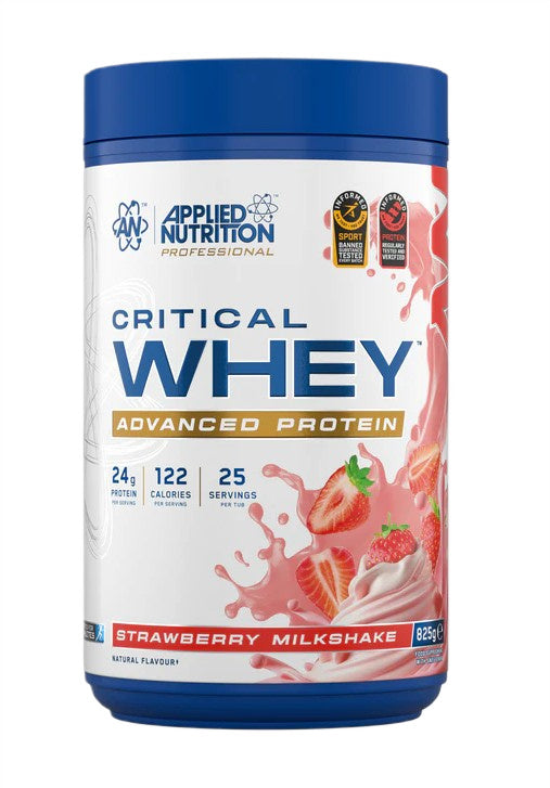 Applied Nutrition Critical Whey maasika piimakokteil – 825 g