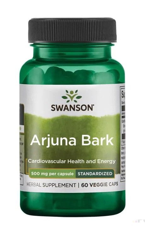 Swanson Arjuna koore ekstrakt, 500 mg – 60 kapslit