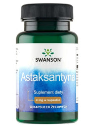 Swanson Astaksantiin, 4mg - 60 geeli