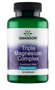 Swansoni kolmekordne magneesiumikompleks, 400 mg – 100 kapslit