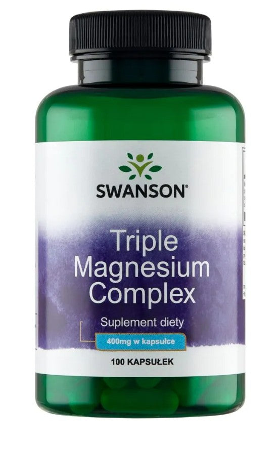 Swansoni kolmekordne magneesiumikompleks, 400 mg – 100 kapslit