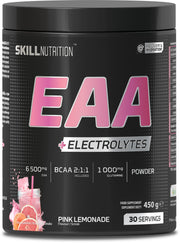 Skill Nutrition EAA + elektrolüüdid, roosa limonaad – 450 g