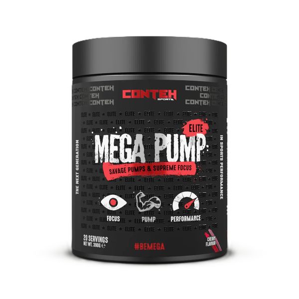 Conteh Sports Mega Pump Elite, kirsivärvi – 390 g