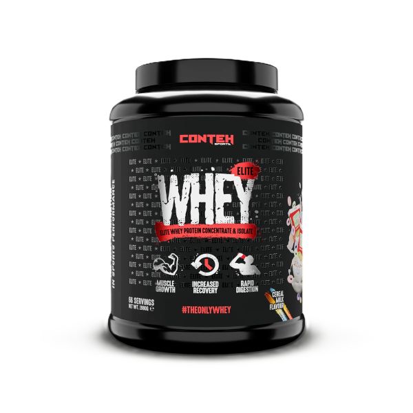 Conteh Sports Whey Elite, küpsise ja kreemi maitse – 1980 g