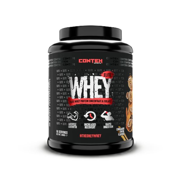 Conteh Sports Whey Elite, kaneelirull – 1980 g