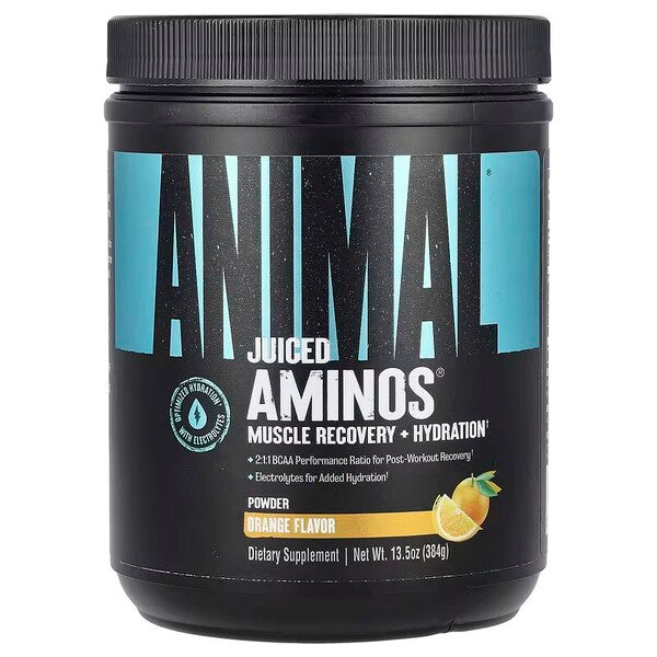 Animal Animal Juiced Amino happed, apelsinimahlas - 384 g