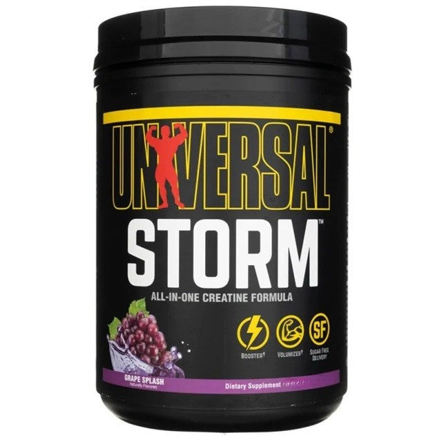 Universal Nutrition Storm, maitsestatud krõpsud viinamarjamaitselised – 752 g