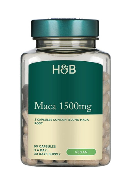 Holland & Barrett Maca, 1500 mg – 90 kapslit