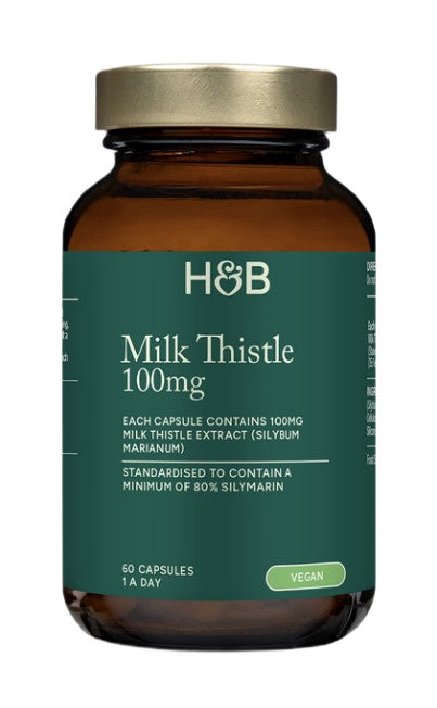 Holland & Barretti piimaohaka ekstrakt, 100 mg – 60 kapslit