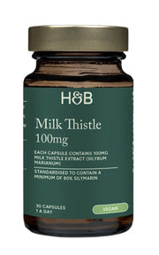 Holland & Barretti piimohaka ekstrakt, 100 mg – 30 kapslit